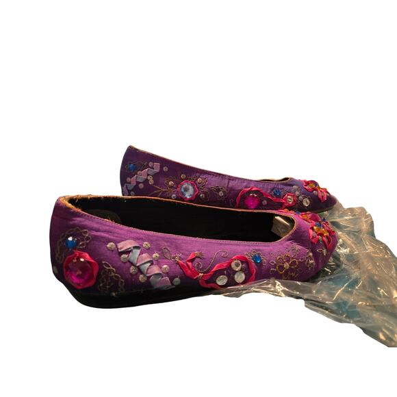 Caparros 9.5 flats purple - Picture 4 of 11